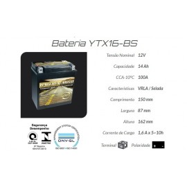 BATERIA YTX16-BS